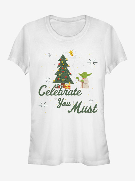 ZOOT.Fan Star Wars Mr. Yoda - Celebrate You Must T-Shirt
