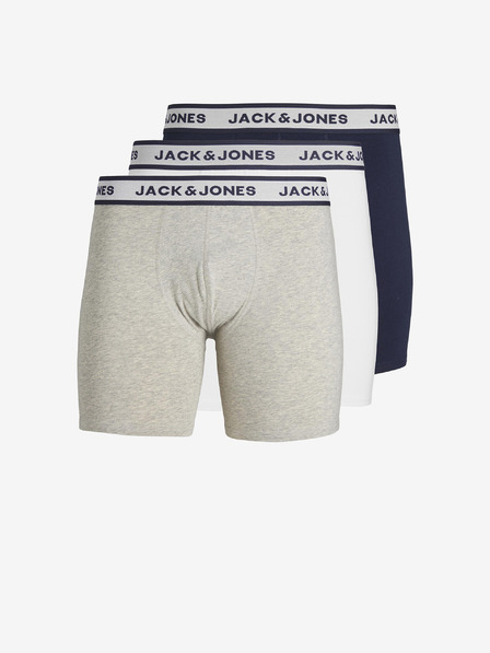 Jack & Jones Solid Boxershorts 3 Stück