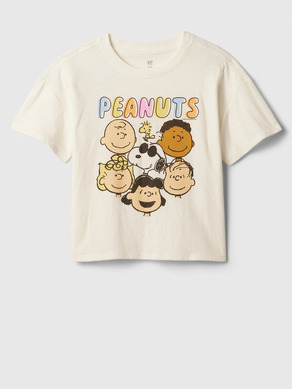 GAP GAP & Peanuts Snoopy Kinder  T‑Shirt