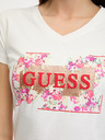 Guess Logo Flowers T-Shirt