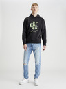 Calvin Klein Jeans Mirrored CK Logo Hoodie Sweatshirt
