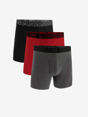 Under Armour M UA Perf Cotton 6in Boxershorts 3 Stück