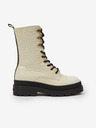 Scotch & Soda Aubri Mid Boot Off White Croco Stiefeletten