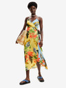 Desigual Tropical Leaves Kleid