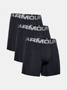 Under Armour UA Charged Cotton 6in Boxershorts 3 Stück