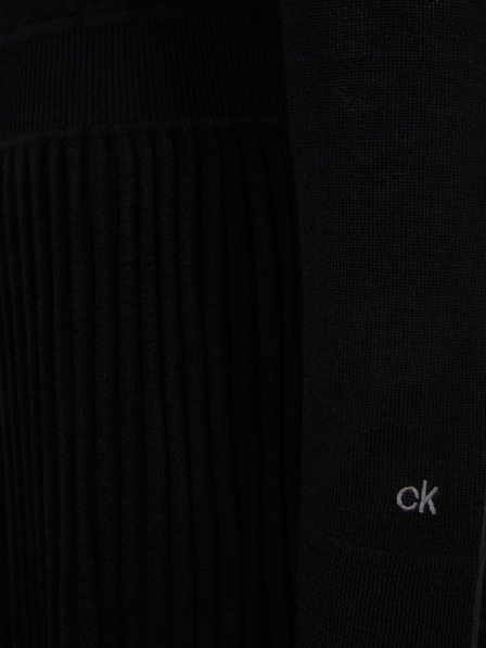 Calvin Klein Jeans Superfine Wool Flare Kleid