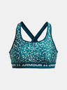 Under Armour Crossback Mid Print Sport Büstenhalter