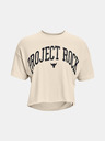 Under Armour UA Project Rock SS Crop T-Shirt