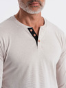 Ombre Clothing Henley T-Shirt