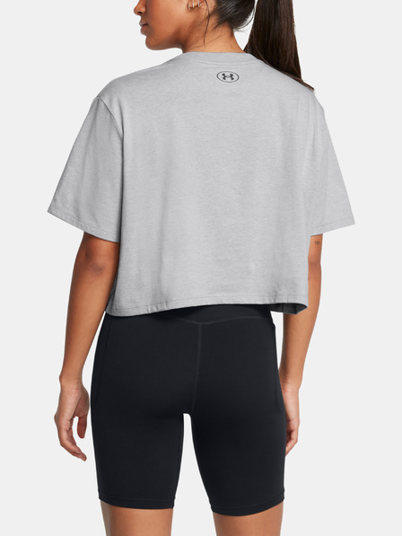 Under Armour UA Boxy Crop Branded SS T-Shirt