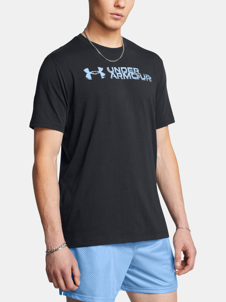 Under Armour UA M Sliced Wordmark 60/40S SS T-Shirt