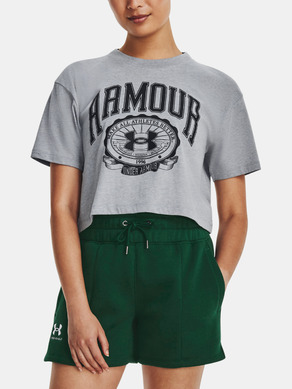 Under Armour UA Collegiate Crest Crop SS T-Shirt