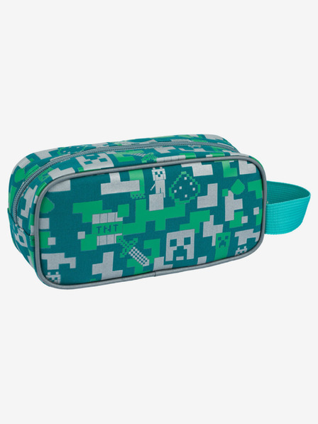 BAAGL  Minecraft Silver Creeper Federtasche