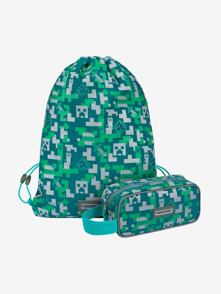 BAAGL  Minecraft 2 Silver Creeper Federtasche