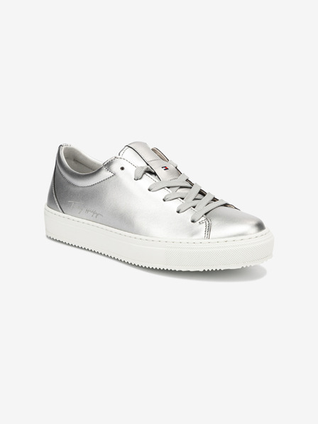 Tommy Hilfiger Zero Waste Metallic Tennisschuhe