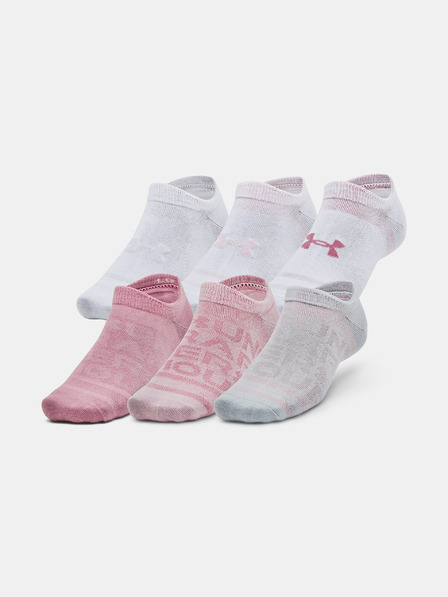 Under Armour UA Essential No Show Socken 6 Paar