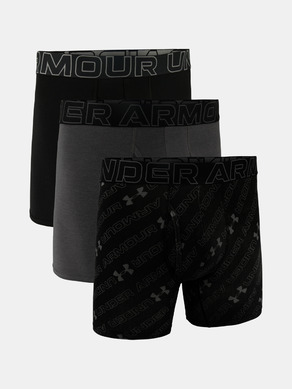 Under Armour M UA Perf Cotton Nov 6in Boxershorts 3 Stück