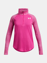 Under Armour Tech Graphic 1/2 Zip Kinder  T‑Shirt