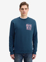 Scotch & Soda Left Chest Artwork Sweatshirt