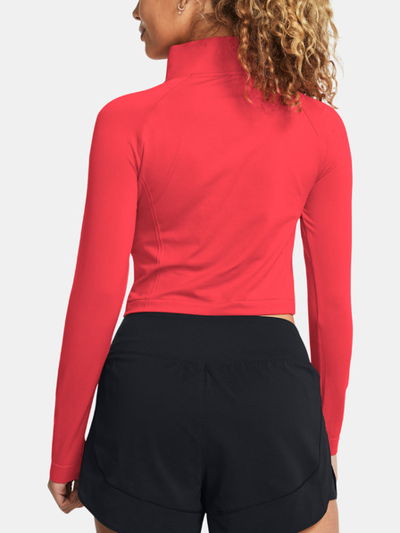 Under Armour Vanish Seamless 1/4 Zip Crop T-Shirt