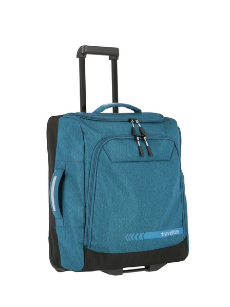 Travelite Kick Off Wheeled Duffle S - petrolejová Tasche