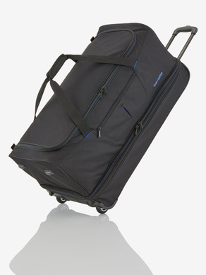 Travelite Basics Wheeled duffle L - černo-modrá Tasche