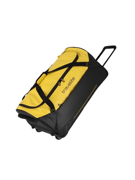 Travelite Basics Trolley Travel Bag Black/yellow Tasche