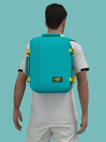 CabinZero Classic 28L Aqua Lagoon Rucksack