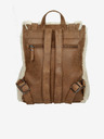 Enrico Benetti Teddy Tablet Backpack Off-White Rucksack