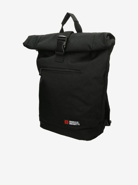 Enrico Benetti Amsterdam Notebook Black Rucksack