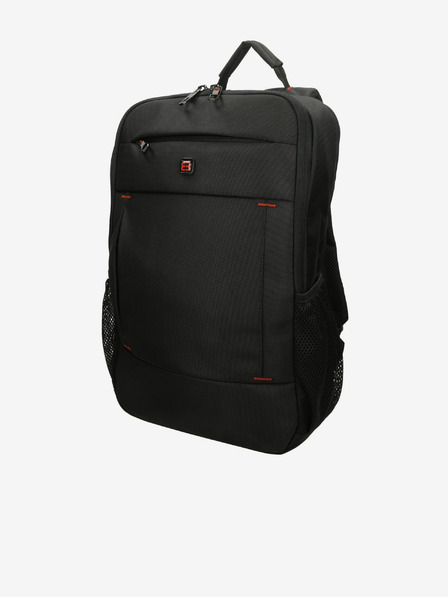 Enrico Benetti Cornell Notebook Black Rucksack