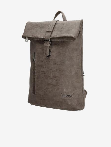 Enrico Benetti Rotterdam 15" Notebook 15 l Medium Taupe Rucksack