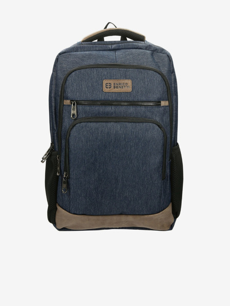 Enrico Benetti München Notebook 21 l Blue Rucksack