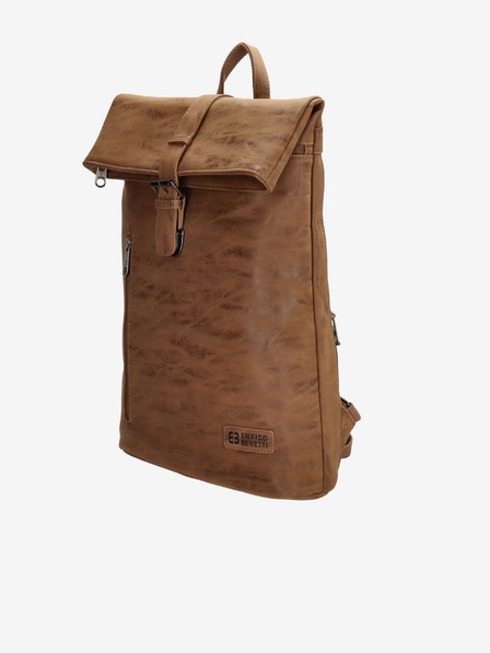 Enrico Benetti Rotterdam 15" Notebook 15 l Camel Rucksack