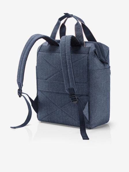 Reisenthel Allrounder R Large Herringbone Dark Blue Rucksack