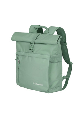 Travelite Basics Roll-up Light Green Rucksack