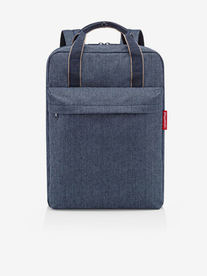 Reisenthel Allday M Herringbone Dark Blue Rucksack