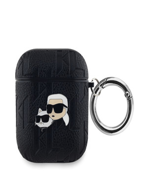 Karl Lagerfeld AirPods 1/2 Black Etui