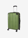 Travelite City 4w M Green Koffer