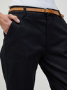 Orsay Schwarze Chino-Hose mit Gürtel ORSAY