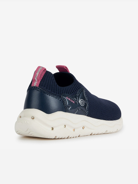 Geox Dunkelblaue Mädchen-Sneakers Geox