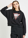 Guess Schwarzer Damen-Kapuzenpullover von Guess in Übergröße