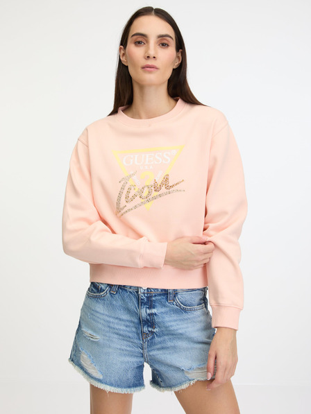 Guess Apricot Damen Guess Icon Sweatshirt