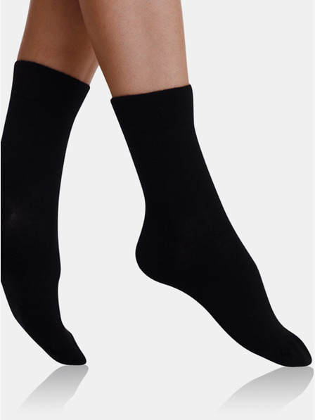 Bellinda Schwarz Bellinda COTTON MAXX LADIES SOCKS für Damen