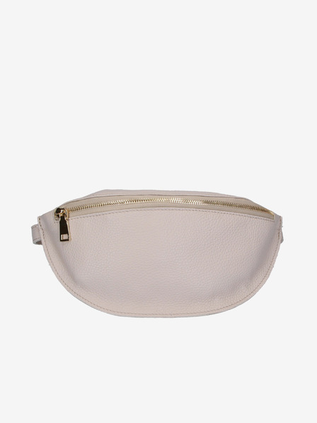 Elega Beige Damen Leder ELEGA Cammie Nierentasche