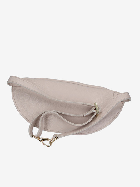 Elega Beige Damen Leder ELEGA Cammie Nierentasche