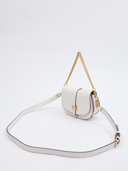 Guess Cremefarbene Damen Crossbody Handtasche Guess