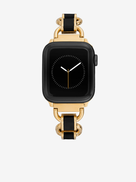 Anne Klein Damenarmband für Apple Watch 42/44/45/ultra 49mm in gold Anne Klein