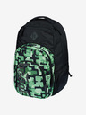 BAAGL  Schwarzer Rucksack Baagl Coolmate Grün