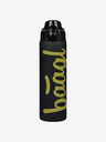 BAAGL  Schwarze Tritan-Trinkflasche Gold, 700 ml Baagl